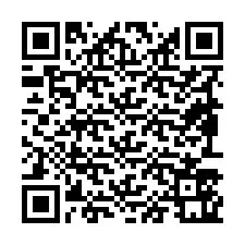 QR Code pour le numéro de téléphone +19893561919