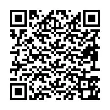 Código QR para número de telefone +19893562007