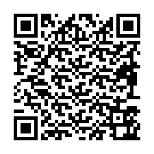 Código QR para número de teléfono +19893562013