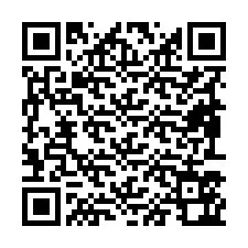 Código QR para número de telefone +19893562457