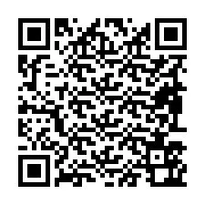 Codice QR per il numero di telefono +19893562577