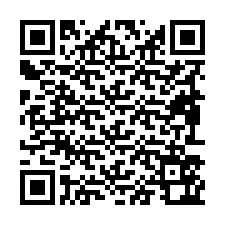 Código QR para número de teléfono +19893562653