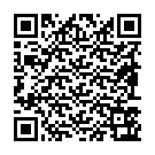 Código QR para número de teléfono +19893563469