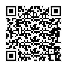 QR код за телефонен номер +19893568957