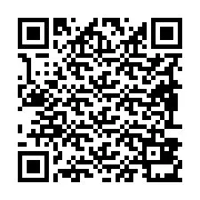 QR Code pour le numéro de téléphone +19893831266