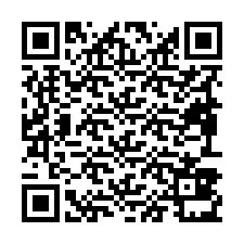 Codice QR per il numero di telefono +19893831903