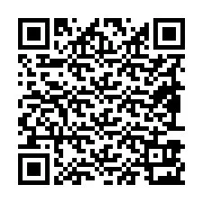 QR-Code für Telefonnummer +19893923099