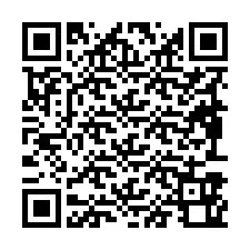 Codice QR per il numero di telefono +19893960012