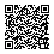 QR-koodi puhelinnumerolle +19893960170