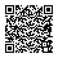 QR-koodi puhelinnumerolle +19893960187