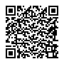 QR-koodi puhelinnumerolle +19893960239