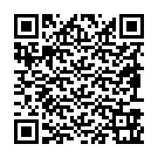 QR-koodi puhelinnumerolle +19893961018