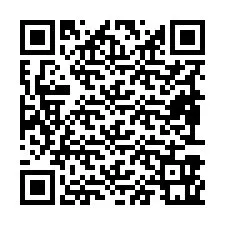 Codice QR per il numero di telefono +19893961097