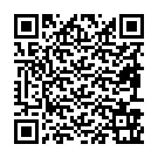 Codice QR per il numero di telefono +19893961507