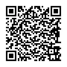 Código QR para número de telefone +19893961826