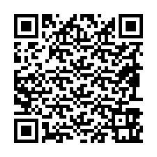 QR-koodi puhelinnumerolle +19893961859