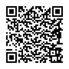 QR-koodi puhelinnumerolle +19893961906