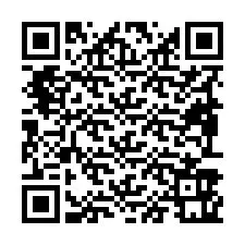 QR-koodi puhelinnumerolle +19893961923