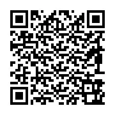 QR-koodi puhelinnumerolle +19893962401