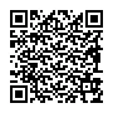 Kode QR untuk nomor Telepon +19893974542