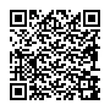 Kode QR untuk nomor Telepon +19893981306