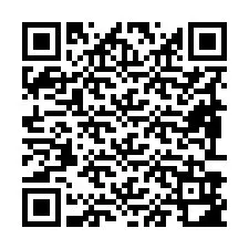 Codice QR per il numero di telefono +19893982227