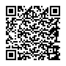 QR kód a telefonszámhoz +19893983919