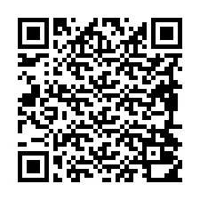 QR код за телефонен номер +19894010202