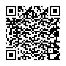 QR kód a telefonszámhoz +19894010209