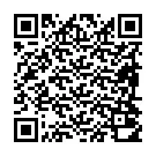 Kode QR untuk nomor Telepon +19894010277