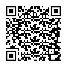 Kode QR untuk nomor Telepon +19894010292