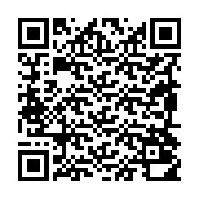 QR-koodi puhelinnumerolle +19894010634