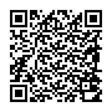 Código QR para número de teléfono +19894010990