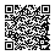 QR Code pour le numéro de téléphone +19894011666