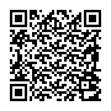 Código QR para número de teléfono +19894012350