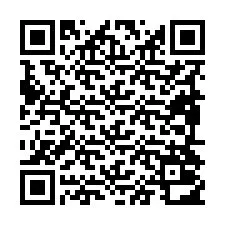 Código QR para número de teléfono +19894012633