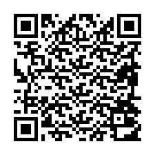 Código QR para número de teléfono +19894012747