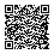 Código QR para número de teléfono +19894015676