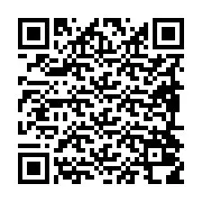Codice QR per il numero di telefono +19894018626