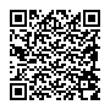 Codice QR per il numero di telefono +19894018718