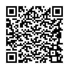 Código QR para número de telefone +19894260018