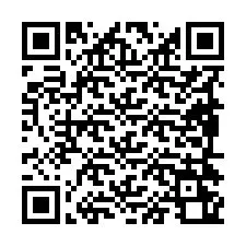 QR-koodi puhelinnumerolle +19894260436