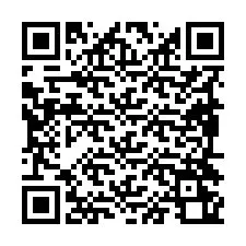 Código QR para número de teléfono +19894260666