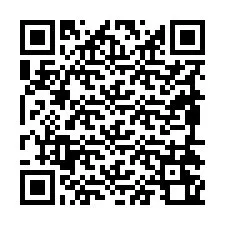 QR код за телефонен номер +19894260804