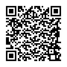 QR код за телефонен номер +19894260958