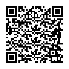 QR-код для номера телефона +19894261257