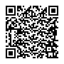 Código QR para número de telefone +19894261596