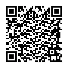 QR-koodi puhelinnumerolle +19894261869