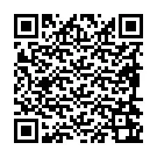 QR-Code für Telefonnummer +19894262116