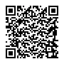 Código QR para número de telefone +19894262201